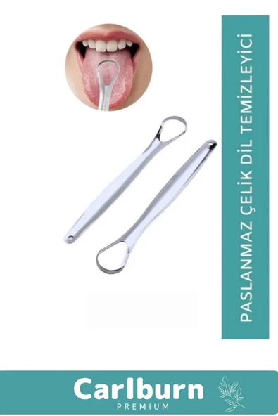 Özel Üretim Yüksek Kalite Uzun Ömürlü Dayanıklı Kolay Temizlenir Paslanmaz Çelik Dil Temizleyici - 2