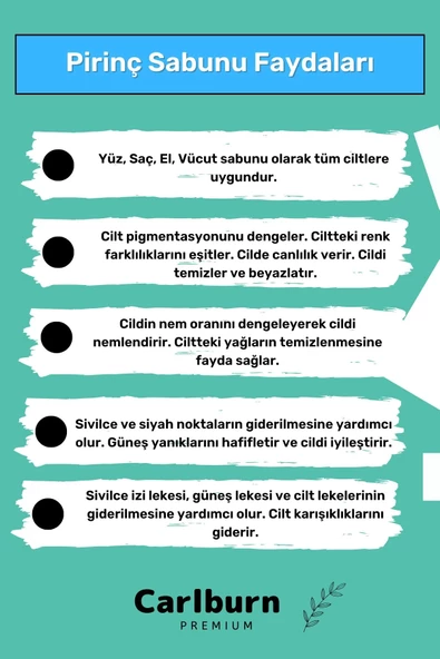 Özel %100 Doğal Koku Yüz Cilt Beyazlatıcı Organik Nemlendirici Kabak Lif Beyaz Pirinç Sabunu 2 Adet - 3