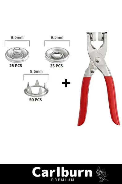 Deluxe Seri Gömlek Elbise Ceket Polar Bandana Badi Emzik Klips Metal Çıtçıt Pensesi Ve 25 Düğme Seti - 2