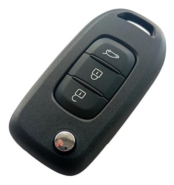 Renault Megane 4 Captur Kadjar Sustali Kumanda Kabı Oto Anahtarlık Logolu - Resim 3