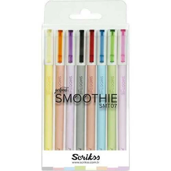 Scrikss Smoothie Jel Kalem 8li (1 set)