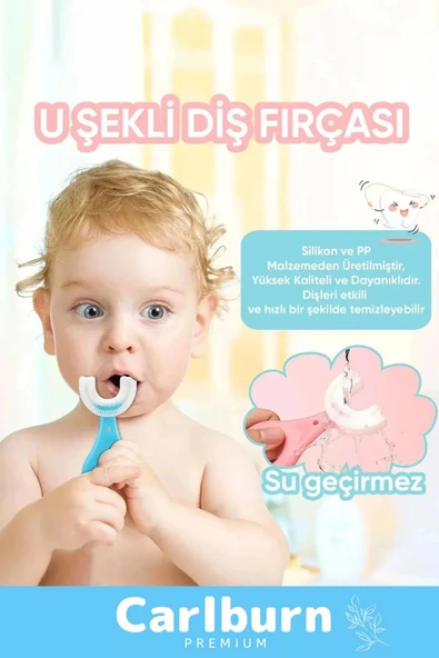 Özel Üretim Pürüzsüz Yuvarlak Kenar Gıda Sınıfı Silikondan Üretilen Yumuşak Bebek Çocuk Diş Fırçası - 2