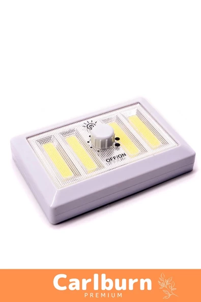 Home Series Gün Işığı Sert Plastik Pilli Sabitlenir Dimmerli Işık Seviyesi Ayarlanabilir Ledli Lamba - 2