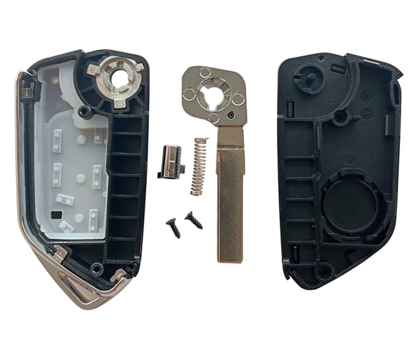 Seat Leon Altea Ibiza UDS Dönüşüm Çevirici Kumanda Kabı Oto Anahtarlık Logolu - Resim 6