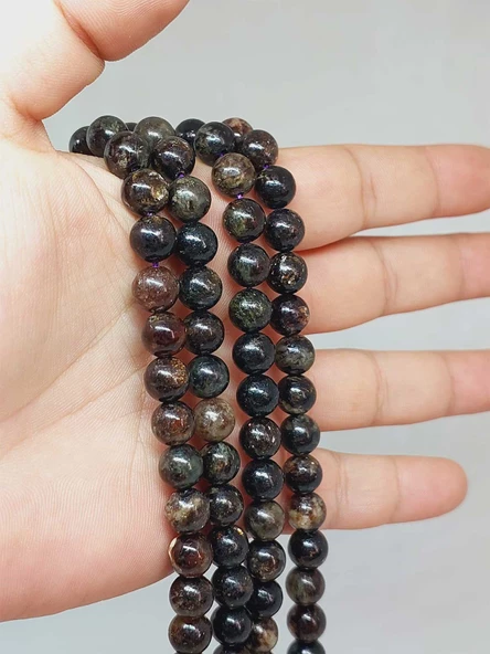 Biyotit Taşı Dizi 8mm (52838)