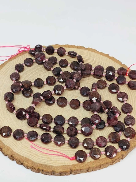 Lal (Garnet)(Granat) Taşı 5.5x9.5mm Dizi (52834) - Resim 3