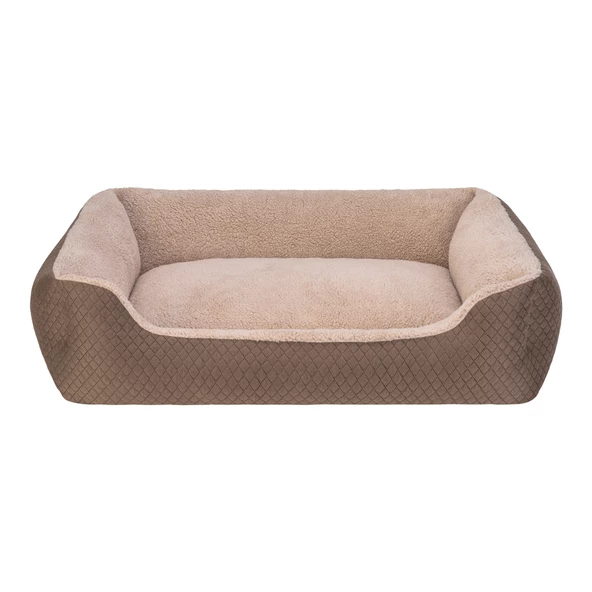 Pet Comfort Bravo Duo  Köpek Yatağı Kahverengi/Bej L 90x70cm