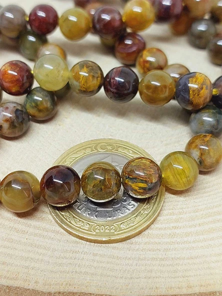 Pietersite Taşı Dizi 8mm (52826) - Resim 2