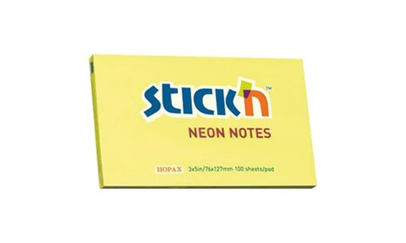 Gıpta Post-it 76*127 Neon Sarı 21135