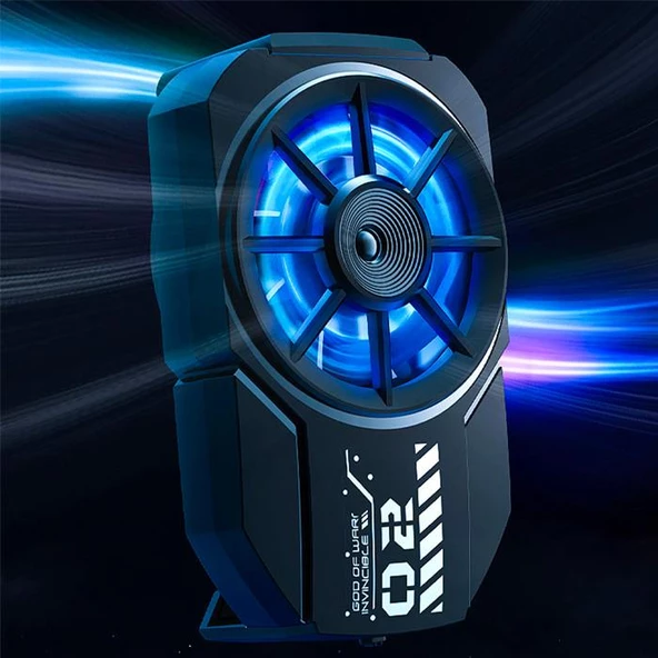 Memo FL-A2 Hava Soğutmalı Cep Telefon Soğutma Fanı Radyatör Soğutucu - Resim 5