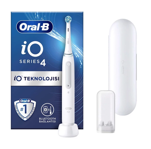 Oral-B iO 4 Şarjlı Diş Fırçası - Beyaz