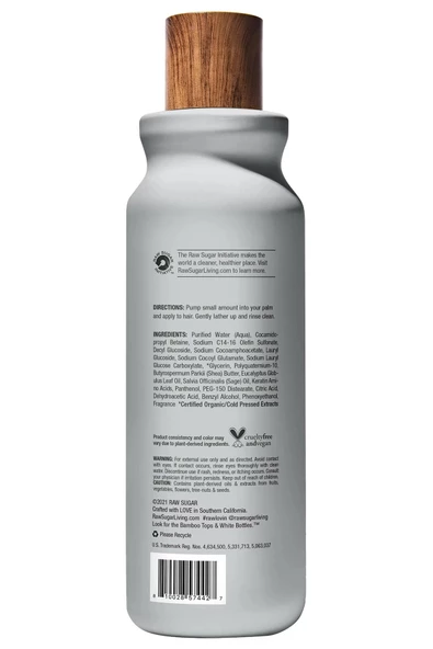 Raw Sugar Men Thicken Şampuan ve Saç Kremi 532ML - Resim 2