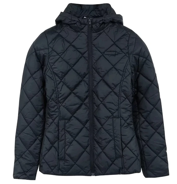 Skechers W Capitone Hooded Jacket S212001-001 Kadın Günlük Mont - Resim 5