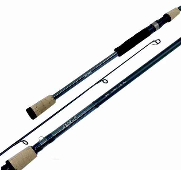 Okuma Azaki Spin 274 cm 12-35 gr 2 Pcs Spin Olta Kamışı - 2