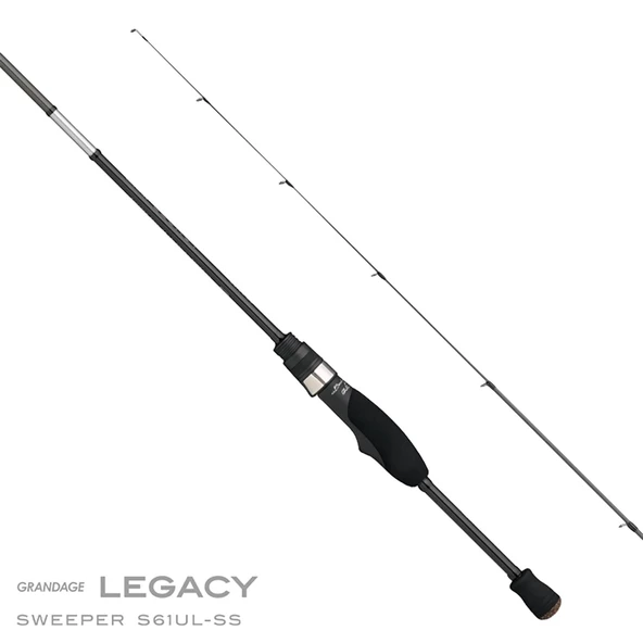 Apia Grandage Legacy Sweeper S61UL-SS 1.85m 0.2 - 4gr LRF Olta Kamışı ürün görseli