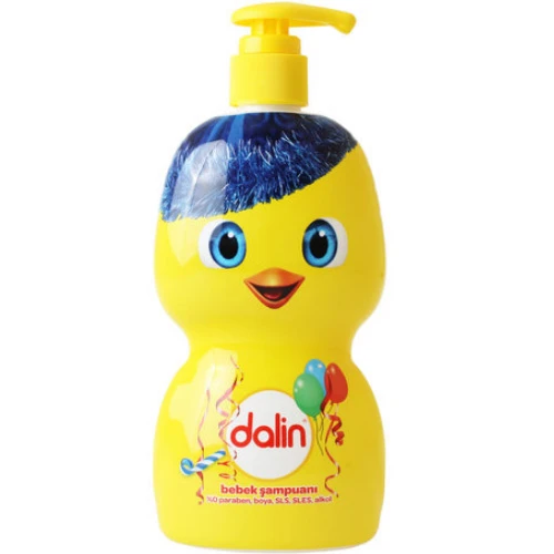 Dalin Bebek Şampuanı 500ML (Eğlen Öğren Serisi) Pompalı (4 Lü Set) - 2