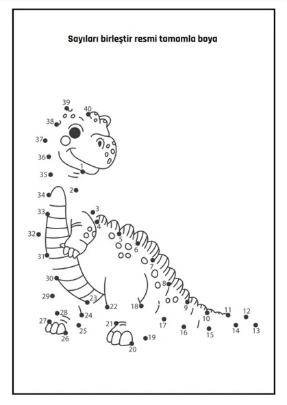 Dinozorlar Boyama Kitap Seti (3 Kitap) - 4