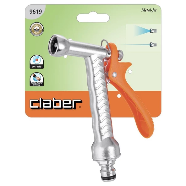 Claber 9619 2 Fonksiyonlu Metal Sulama Başlığı - 2