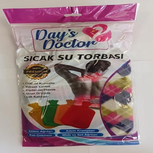 Day's Doctor Sıcak Su Torbası Termofor kılıflı - Resim 6