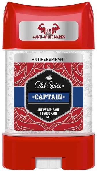 Old Spice Captain Erkek İçin Terleme Önleyici Jel Deodorant 70 ml 1 Adet