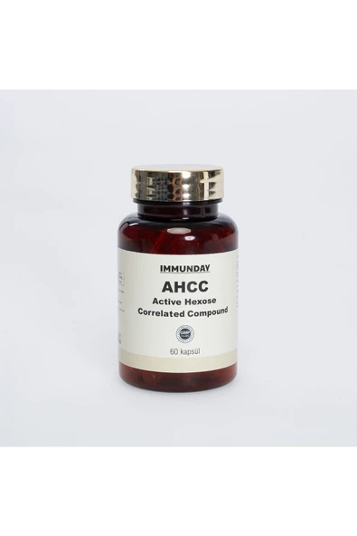 AHCC Aktif Heksoz Korele Bileşik Shiitake Mantarı İçeren Takviye Edici Gıda 60 Kapsül 500 mg - 3