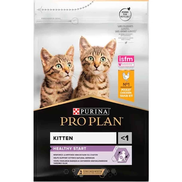 Pro Plan Kitten Tavuklu ve Pirinçli Yavru Kedi Maması 10 Kg