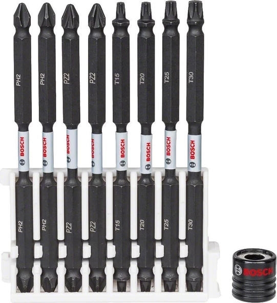 Bosch - Impact Control Serisi Çift Taraflı Vidalama Ucu 9'lu Set *110MM