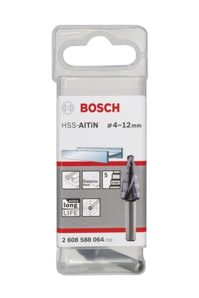 Bosch Hss-Altin 5 Kademeli Matkap Ucu 4-12 Mm