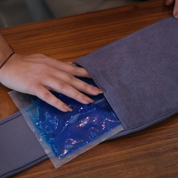 Özel Gün Kemeri Regl-Bel-Diz-Omuz-Boyun Ağrılarılarına Son Termojel Hediyeli  Tavşan Yeşil Renk - 10