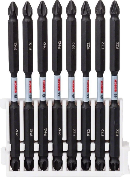 Bosch Impact Ctrl Çifttaraf 8'li PH2/PZ2,110MM