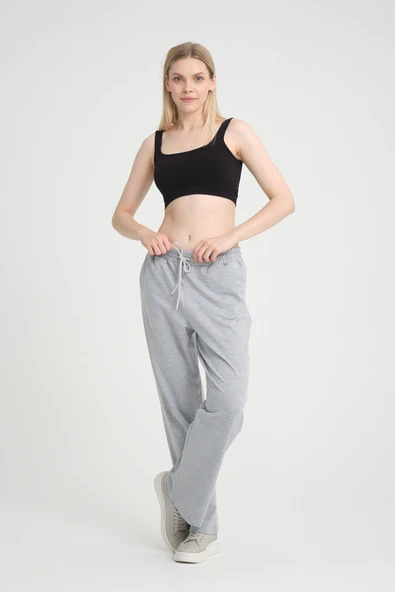 Süperlife Kadın Bol Paça İnce Eşofman Altı SPR24EAK88 - 3