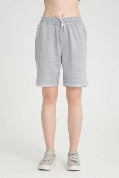 Süperlife Kadın Regular Fit Duble Paça Şort SPR24SRK51 - 7