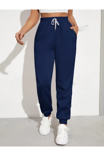 Süperlife Kadın Regular Fit İnce Eşofman Altı SPR24EAK81 - 8