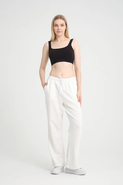 Süperlife Kadın Bol Paça İnce Eşofman Altı SPR24EAK88 - 5