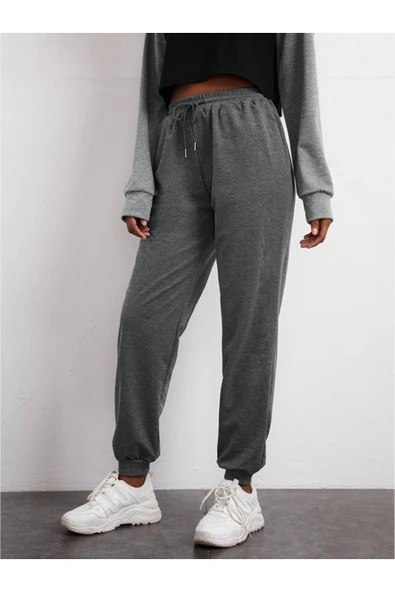 Süperlife Kadın Regular Fit İnce Eşofman Altı SPR24EAK81 - 11