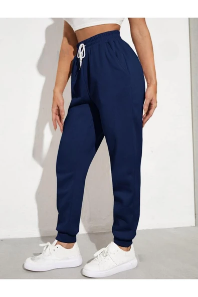 Süperlife Kadın Regular Fit İnce Eşofman Altı SPR24EAK81 - 5