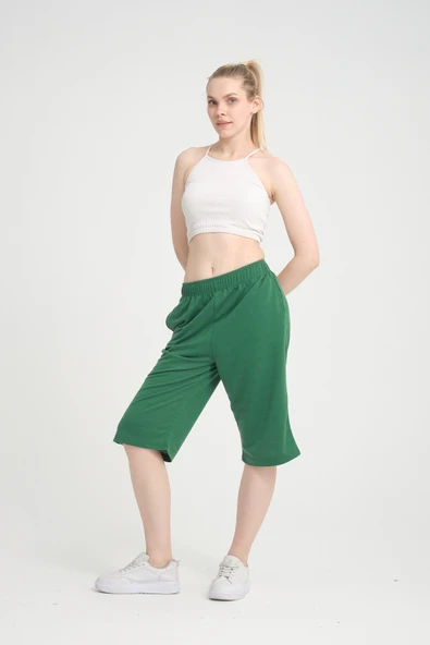 Süperlife Kadın Kısa Kapri Şort SPR24KS64 - 9