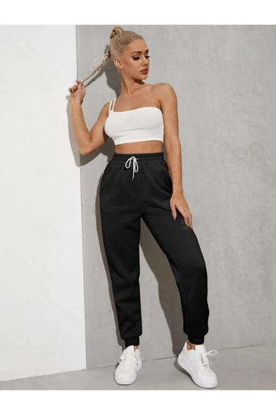 Süperlife Kadın Regular Fit İnce Eşofman Altı SPR24EAK81