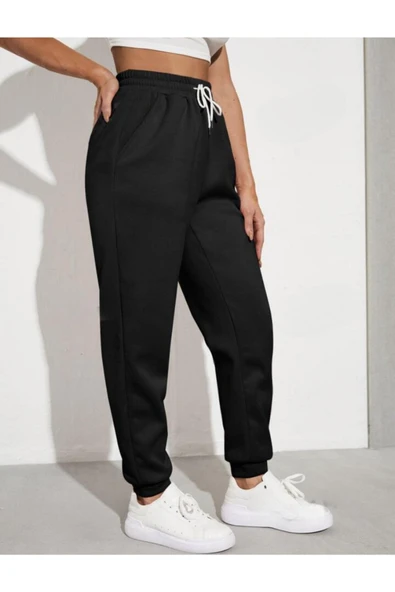 Süperlife Kadın Regular Fit İnce Eşofman Altı SPR24EAK81 - 3