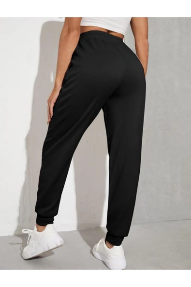 Süperlife Kadın Regular Fit İnce Eşofman Altı SPR24EAK81 - 4