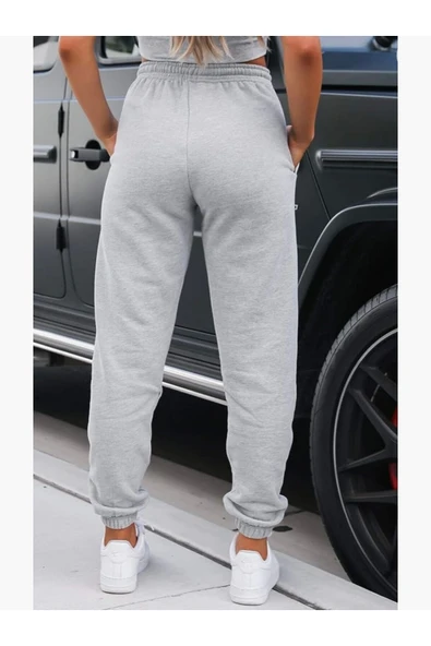 Süperlife Kadın Bel ve Paça Lastikli İnce Eşofman Altı SPR24EAK82 - 9