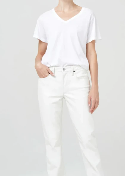 Kadın V Yaka Tshirt SPR24TSK40-2 - 12