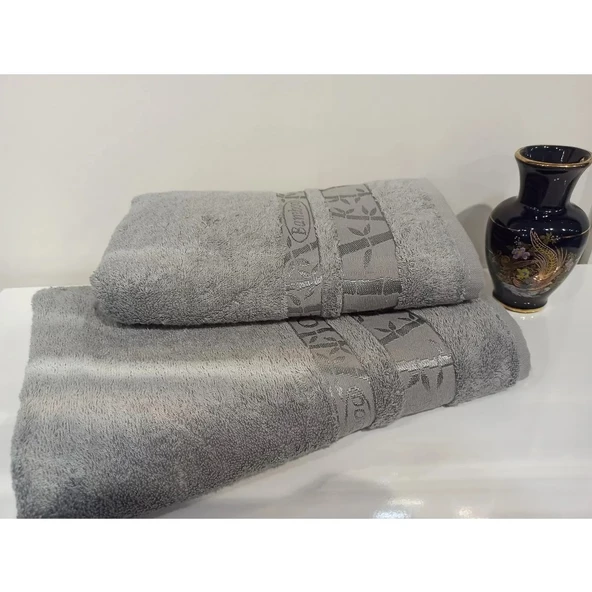 Bambulu Microcotton Havlu 6'lı 50x90 - 2