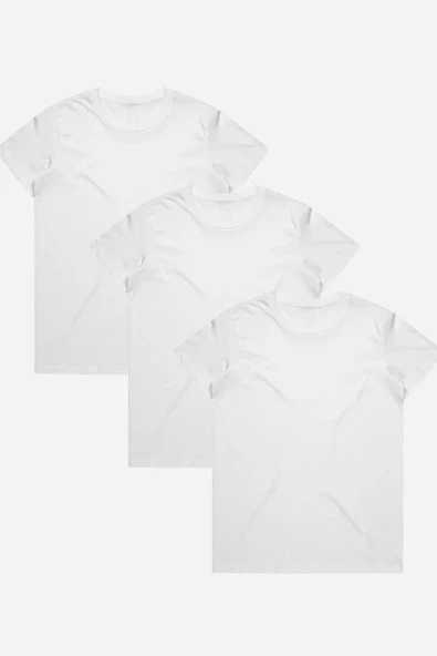 Kadın Bisiklet Yaka Regular Tshırt SPR24TSK46-03 - 3