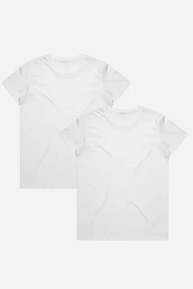 Kadın Bisiklet Yaka Regular Tshırt SPR24TSK46-02 - 4