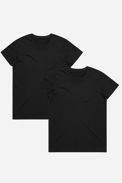 Kadın Bisiklet Yaka Regular Tshırt SPR24TSK46-02 - 2