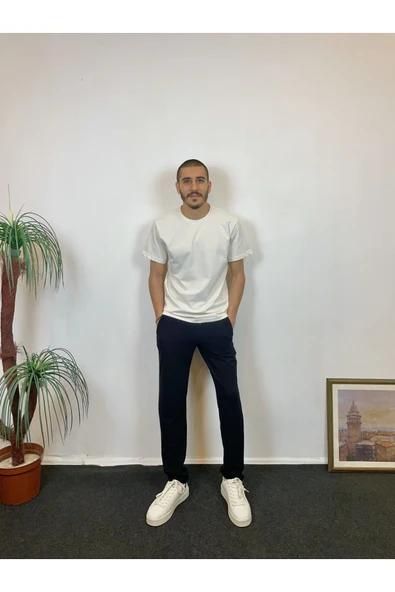 Süperlife Erkek Regular Fit İnce Eşofman Altı SPR24EA83 - 5