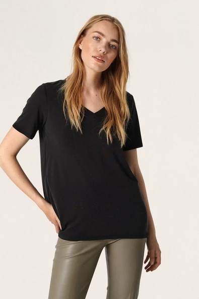 Süperlife Kadın V Yaka Tshirt SPR24TSK40