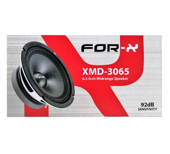 For-X XMD-3065 Midrange 100W RMS 200W Maksimum 16 cm Hoparlör Turuncu Kasa - 5