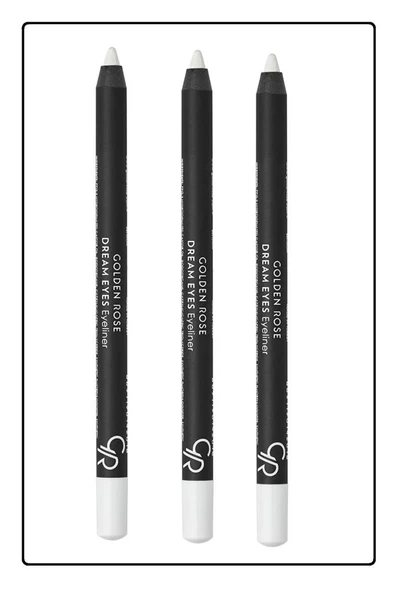 Golden Rose Beyaz Göz Kalemi - Dream Eyes Eyeliner No:405 X 3 adet